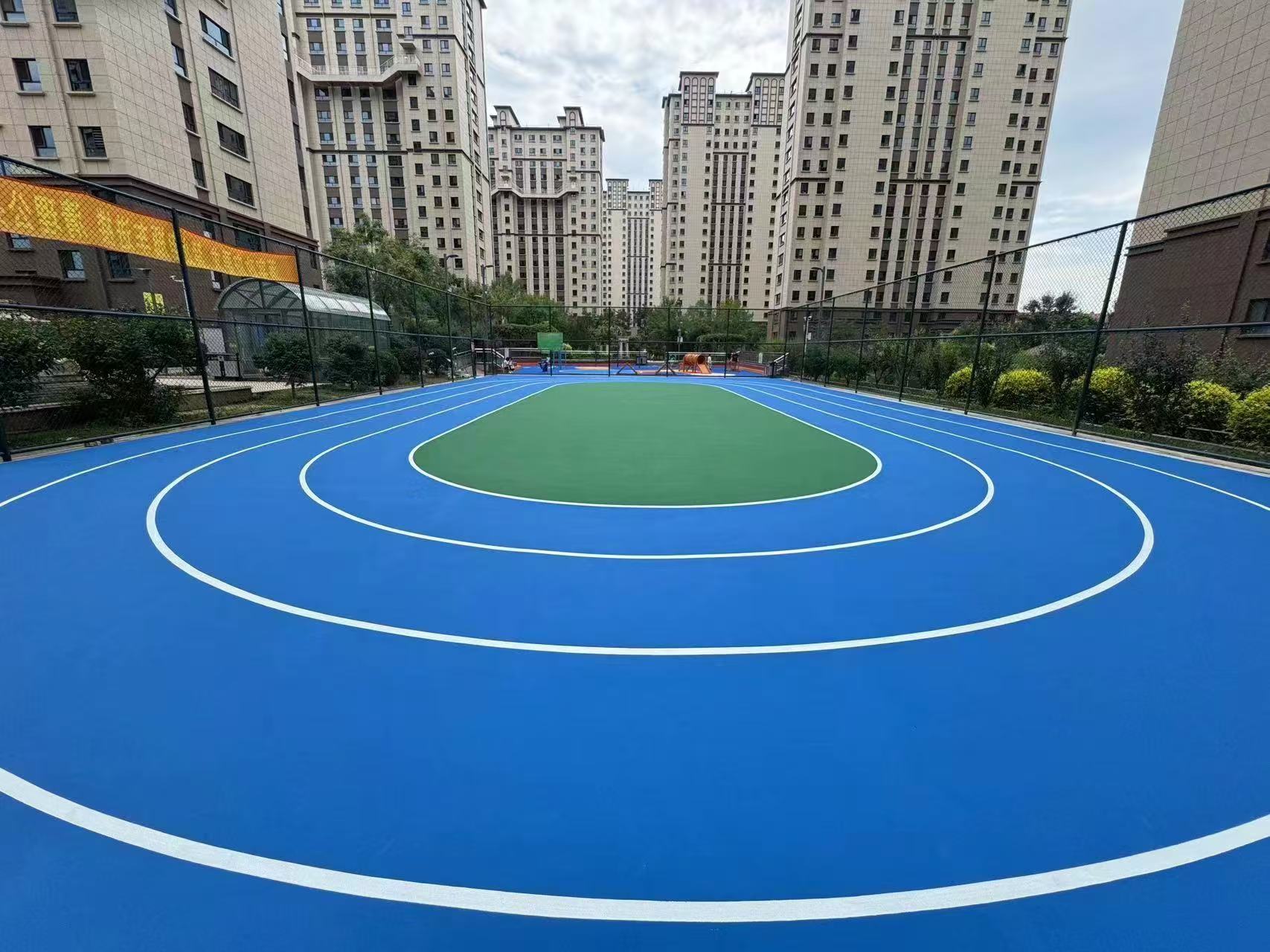 济南市学校塑胶跑道橡胶跑道 - 价格